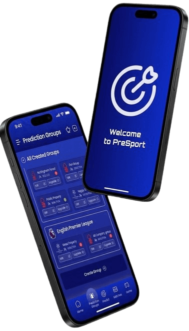 Presport app mockup